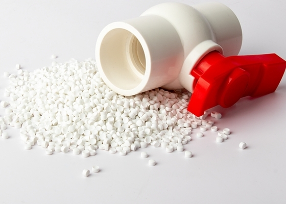 PVC Compound Granules For Ball Valve Industrial Plastic 1'' PVC Ball Valves Water Stop Valve Compound